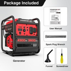 PowerSmart 4400W Generator for Camping, RV & Power Outage