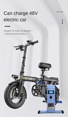 Pedal Generator Mobile Power Charging Treasure High Power 12V Emergency Light