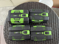 EGO Power Nexus Power Station PST3040 Portable Generator 3000W W/4 Batteries