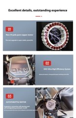 Electric Tricycle Range Extender Generator Oil-electric Hybrid Gasoline