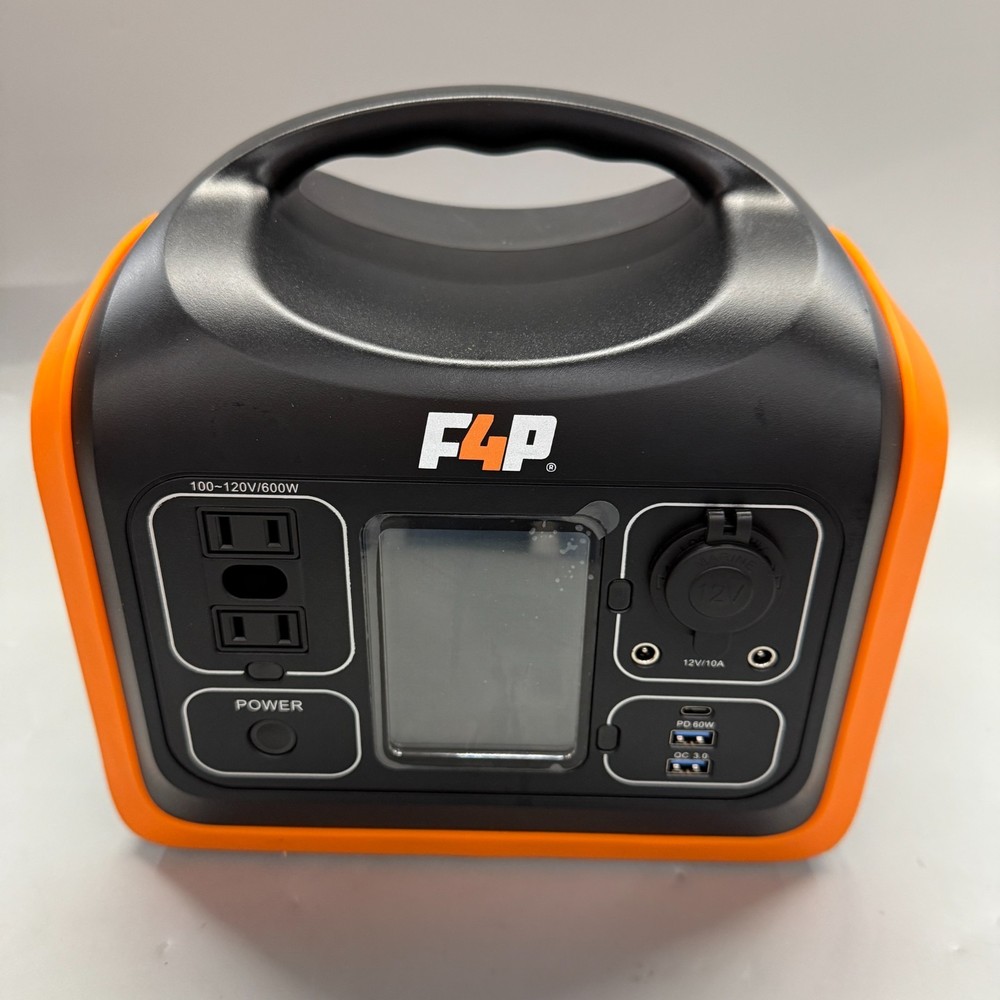 UNBEATABLE DEAL – F4P 600W PORTABLE POWER STATION – LiFePO4 BATTERY – HEAVY DUTY