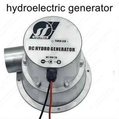 Hydraulic Turbine High Efficiency Brushless DC Micro Hydro Generator 12V