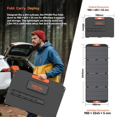 Blackview OSCAL PowerMax 3600W Portable Power Station 3600Wh + 400W Solar Panel