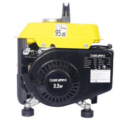 900W Portable Generator Gas Powered Generator Low Noise for Home Use Outdoor