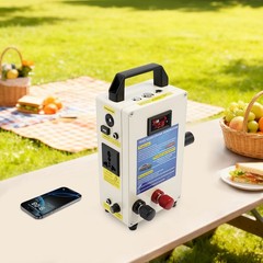 Generator Portable Power Supply Emergency Hand Crank Charger Household 110V 150W