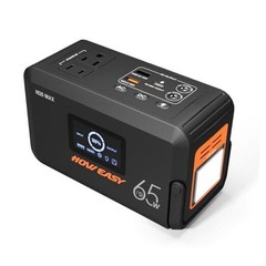 Portable Power Station 98Wh,135W(200W Peak) Solar generator, 110V AC Outlet