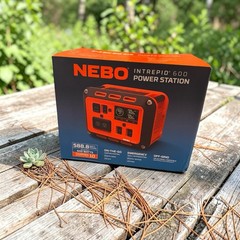 NEBO Intrepid 600 Power Station 600W Portable Generator Orange/Black Off-Grid