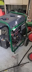 Up For Sale This Fully Functional Onan Commercial Electric Generator On A Car.