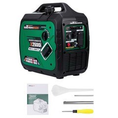 2500W Inverter Generator for Emergency Preparedness, Easy Recoil Start