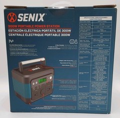 Senix 300W 600W Peak Portable Power Station Inverter Generator PS300 (I2-B3)