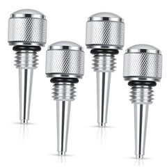 4PCS 55201 Magnetic Oil Dipstick, Aluminum Magnetic Oil Dipstick Replacement