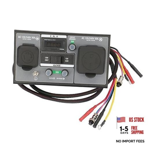 50-Amp RV Ready Parallel and Series Kit for Linking Two 120v Inverter