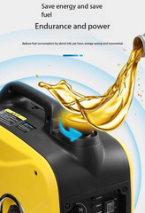24V 3000W Parking Air Conditioner Gasoline Generator Remote Control Start Dc