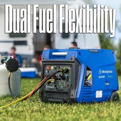 Westinghouse 5,000-W Quiet Portable Dual Fuel Inverter Generator w/ Remote Start