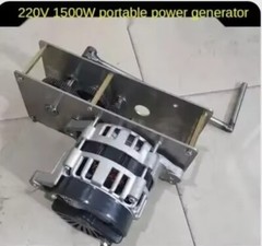 Permanent Magnet Brushless High Power Pedal Generator 12V 24V 2000W 220V 800W AC