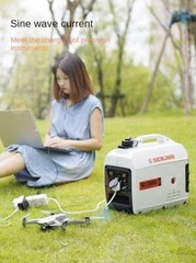 1KW Gasoline Generator Permanent Magnet 220V Small Mute Outdoor Generator
