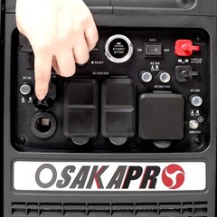 5500W Gasoline Portable Inverter Generator 224cc 4 Stroke Electric&Remote Start
