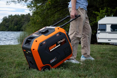 6800-Watt Dual Fuel Rv-Ready Electric Start Portable Inverter Generator with Fue