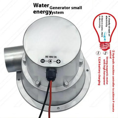 Hydroelectric Generator 12V24V Water Flow Turbine Type Field Household Small