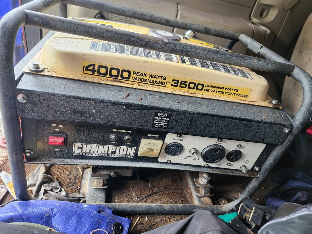 Champion 4000/3500 Watt Duel Fuel Generator Model 46514 – Local Pickup only