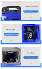 Parking Air Conditioner Automatic Gasoline Generator 24V Gasoline Motor