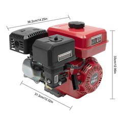 7.5HP 4-Stroke Air Cooling Gasoline Powered Engine Pull Start Engine 212CC 3000W
