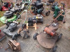 Vintage Dayton 2250 Watt Portable Gas Generator I20v 5hp briggs & stratton