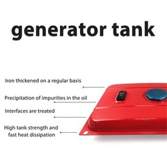 Generator Gasoline Can 3.17 Gallon Large Storage Space Generator Fuel Tank