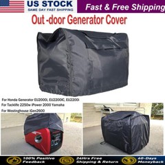 Waterproof Generator Cover w/ Storage Pocket for Honda Eu2200i Eu2000i EU2200IC