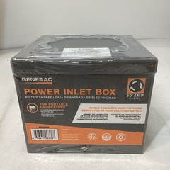 Generac 6338 50A Non-Metallic Power Inlet Box