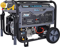 G12KBN Heavy Duty Portable Dual Fuel Generator 9500 Rated Watts & 12000 Peak Wat