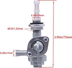 Generator Fuel Shut Off Valve M10×1.25 for Champion & Firman Gas Generators