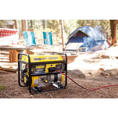 1500/1200-Watt Recoil Start Gasoline Powered RV Ready Portable Generator with CO