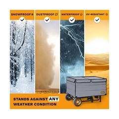 IGAN Generator Covers While Running, 100% Waterproof Generator Tent, Ultra He…