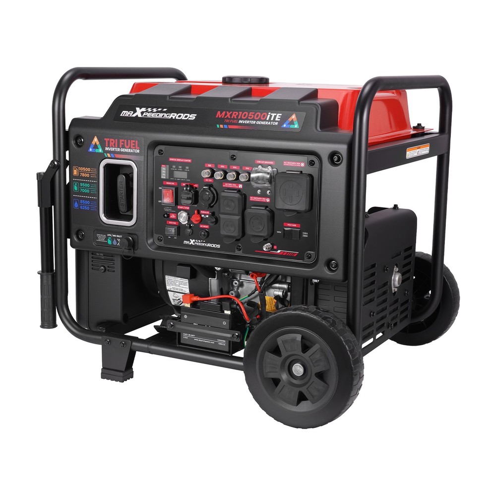 10500W 120/240V Inverter Generator Tri-Fuel CO Sensor for Family Emergency Use
