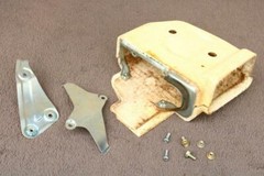 Honda Generator EX650 Muffler Shroud Insulation Dampener Mount OEM Parts NU