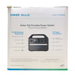Anker Solix Anker 536 PowerHouse Portable Power Station, 508W with LiFePO4
