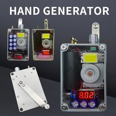 New Portable Hand Crank Generator Emergency USB Charger Camping Outdoor Survival