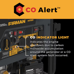 Firman H07553 Electric Start 120/240V with Power Cord and Cover 9400 Starting
