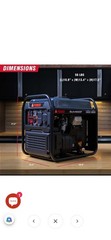 A-iPower 4600W Portable Open-Frame Inverter Generator With CO Alert