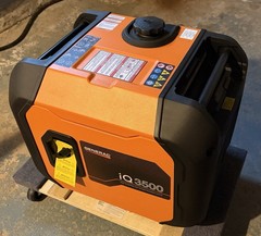 Generac 3500-W Quiet Portable Gas Powered Inverter Generator with Electric Start