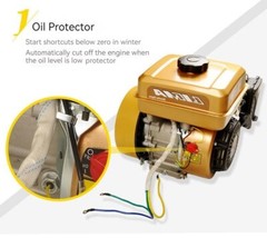 3000W Generator Range Extender Electric Gasoline Generator 48-72V Universal！
