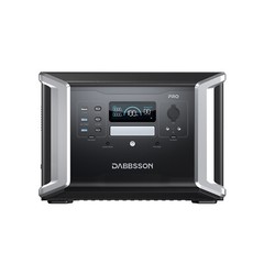 Dabbsson 4600W Max Power Station Solar Generator 2*DBS1400 Pro for Outdoor Home