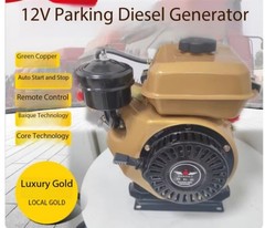 Vehicle-Mounted 12V/24V Parking Air Conditioner Generator Diesel Generator