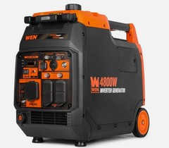 WEN DF480iX Quiet Lightweight 4800W Dual Fuel RV-Ready Electric Start Generator
