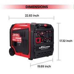 Dual Fuel Dual Voltage 5200W Generator – CO Auto Shutdown & EPA Certified Safety
