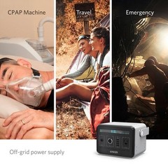 Anker PowerHouse silent inverter 434Wh/120 600mAh portable power New From Japan