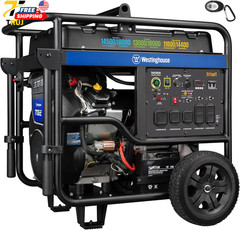18000 Peak Watt Tri-Fuel Home Backup Portable Generator Remote Electric Start