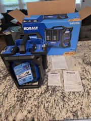 Kobalt 40V MAX 1800W Portable Power Generator Kit Lithium-Ion Home Backup