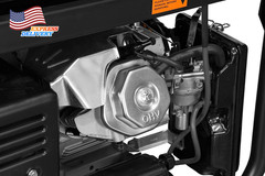 11000-Watt 120V/240V Dual Fuel Portable Generator w/Wheel Kit & Electric Start